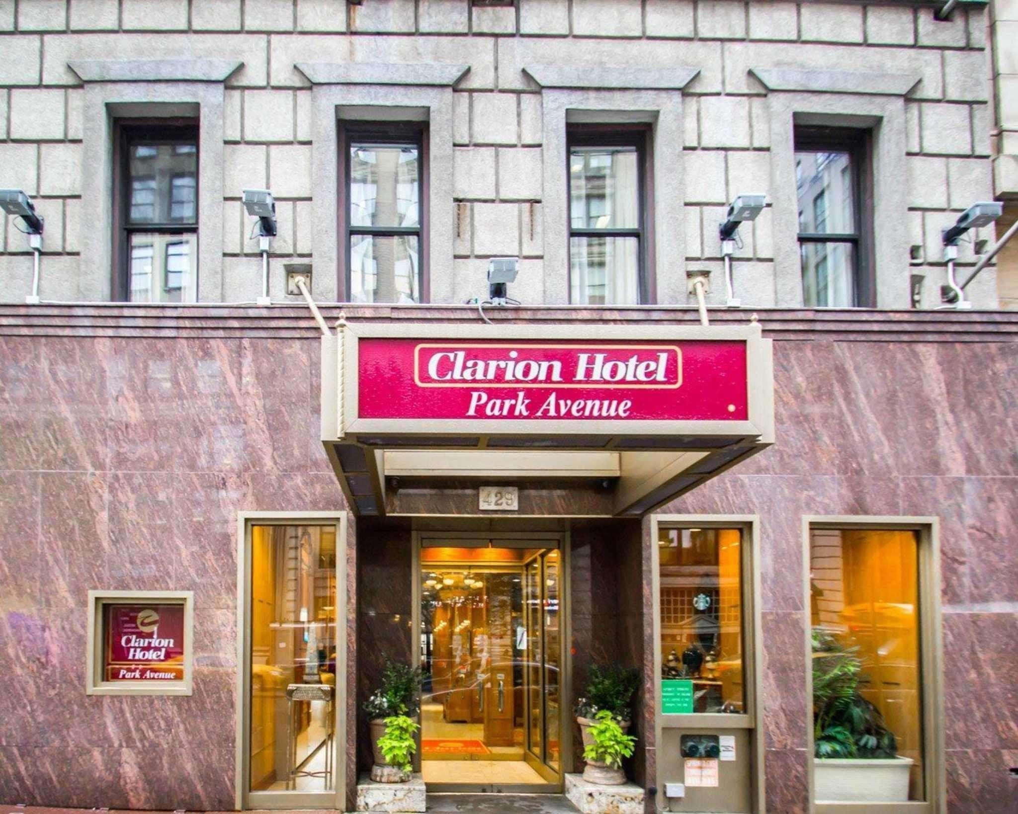 Clarion Hotel Park Avenue New York Eksteriør billede
